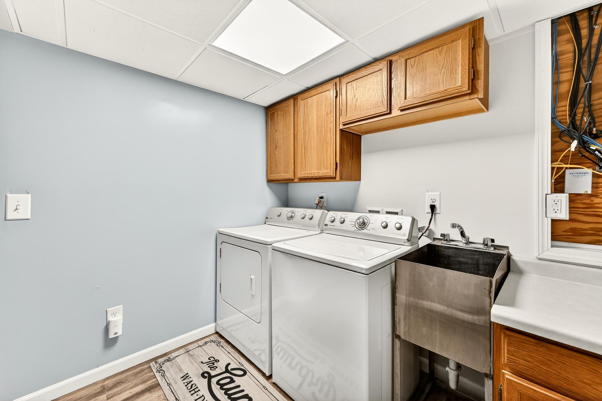 Laundry area