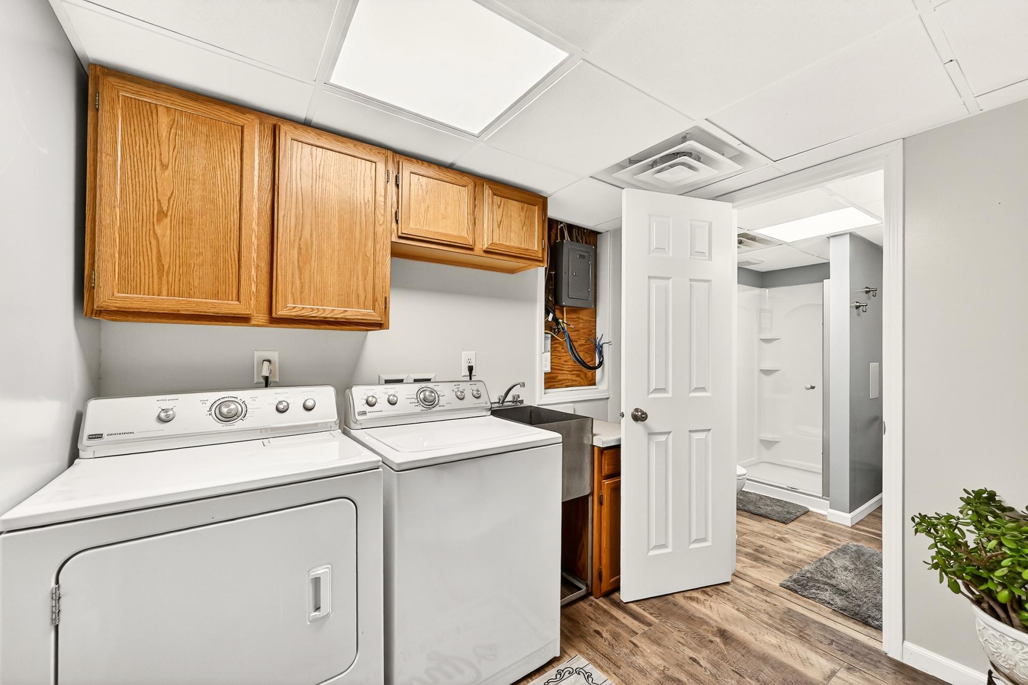 Laundry area