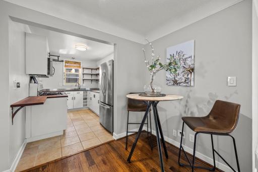 Options for both formal and informal dining spaces.