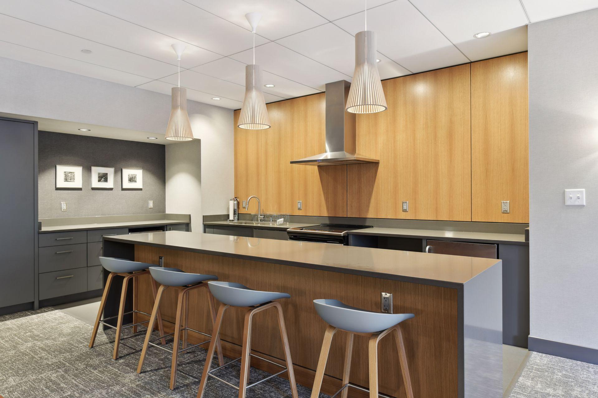 Community room with full kitchen