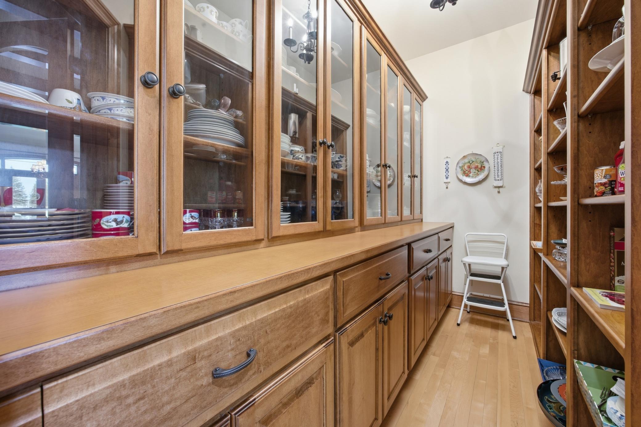 Butler's Pantry off the kitchen