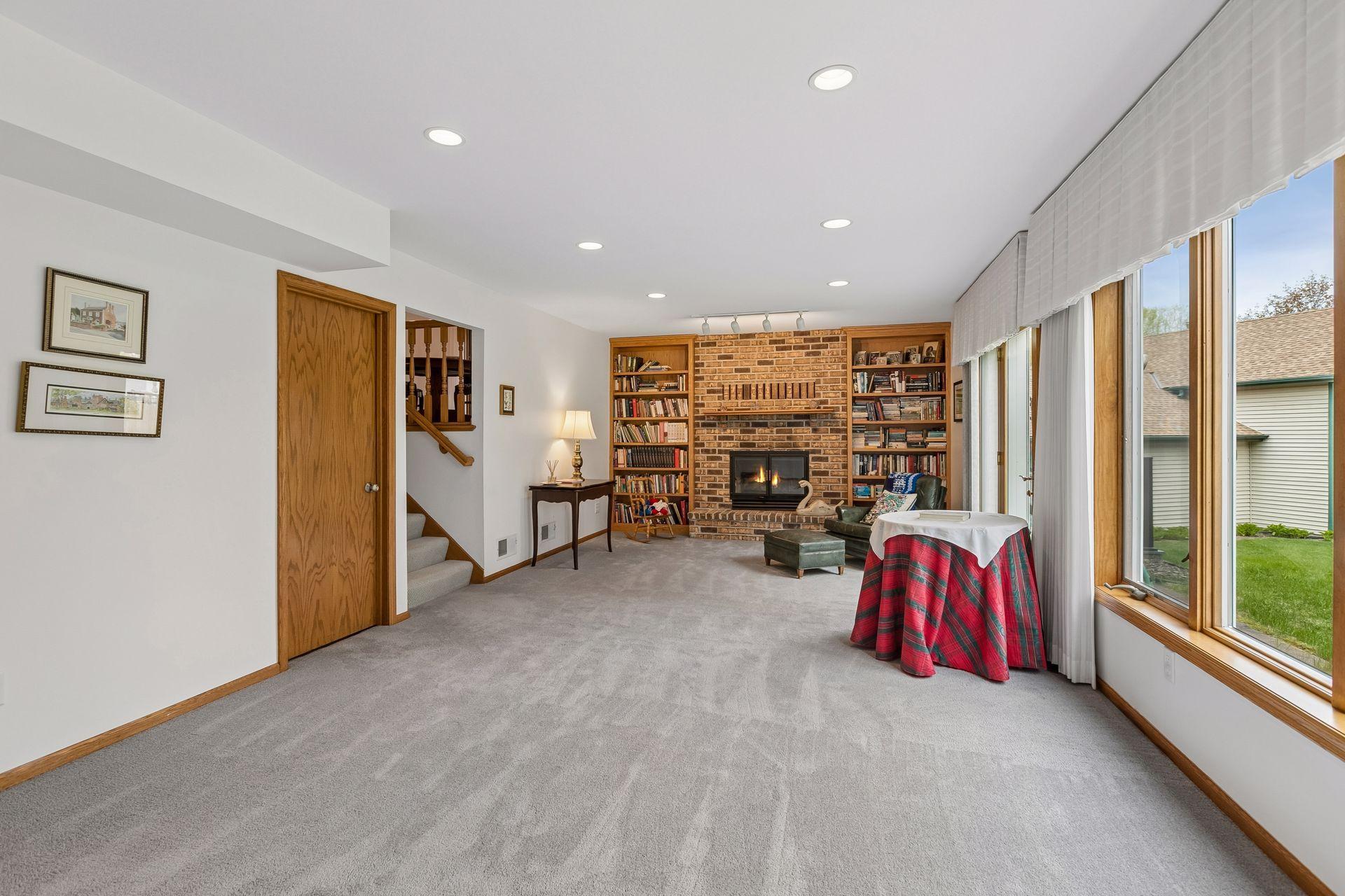 Family Room and stairs to the Main Level.