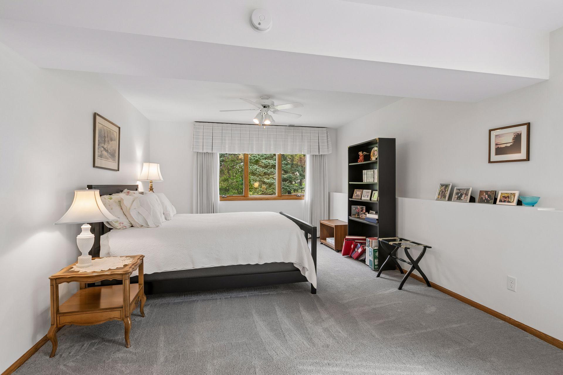 Huge Bed Room #4 on the Lower Level , two large windows & walk-in Closet.