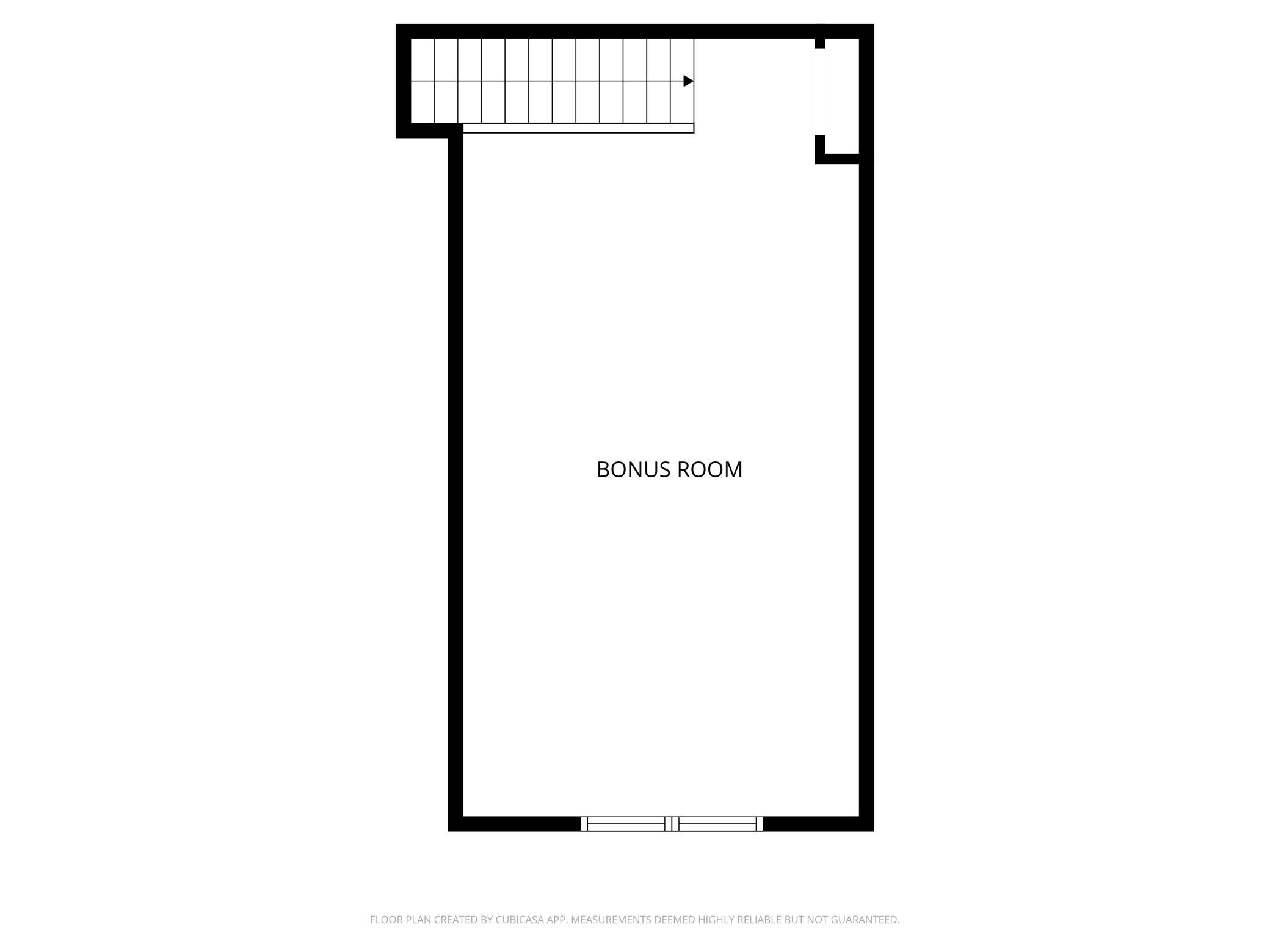 Bonus Room Above Garage Floorplan | 22925 Greenland Road