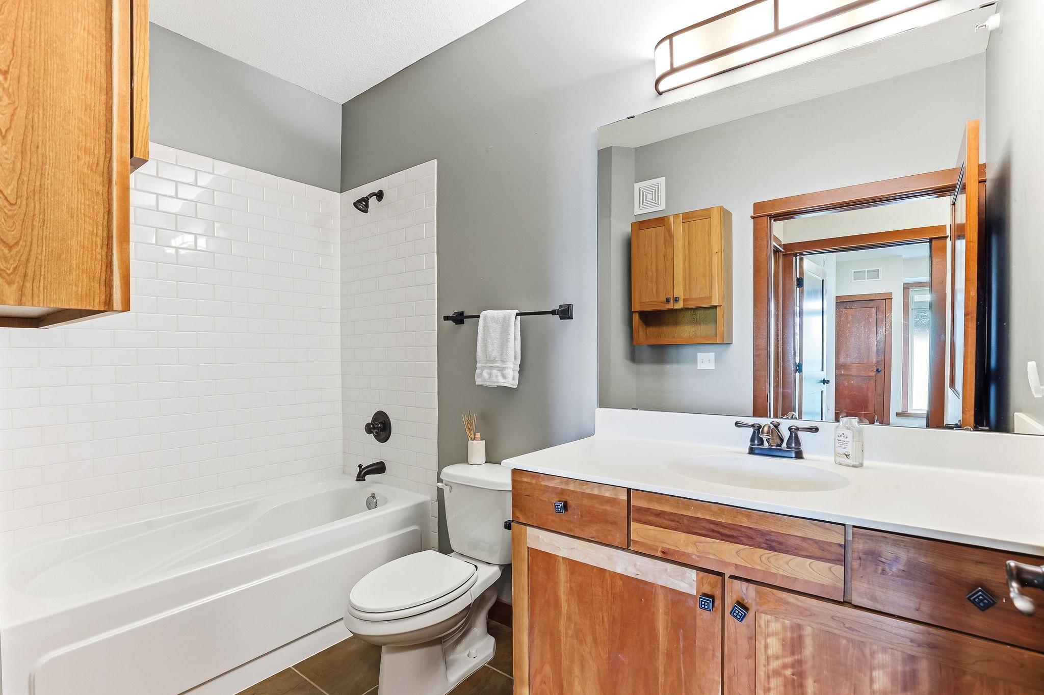 Main floor full bath