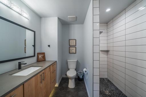 Upstairs 3/4 bath