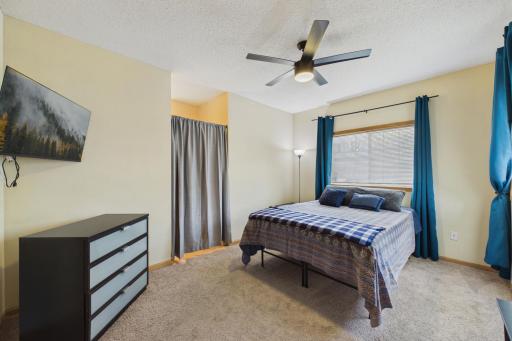 Spacious Room with a large walk-In closet and private bath.