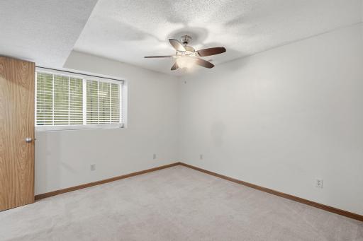 Large LL 4th bedroom is perfect for a teen, roommate or overnight guests.