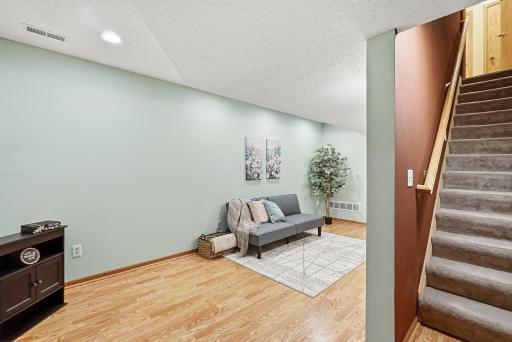 LL family room, home office, fitness space or playroom.