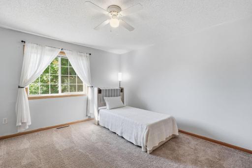 You will appreciate the size of these bedrooms, plenty of room for furniture.