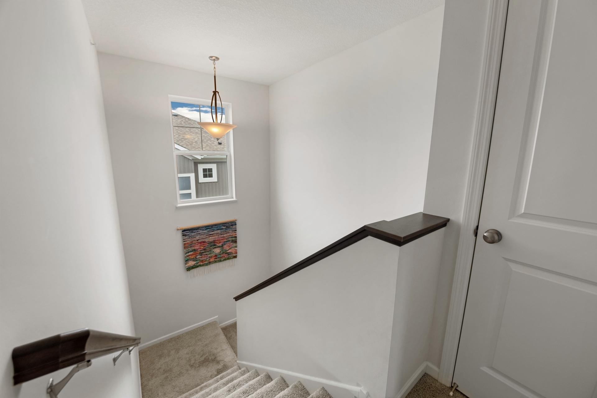 View of stairs.