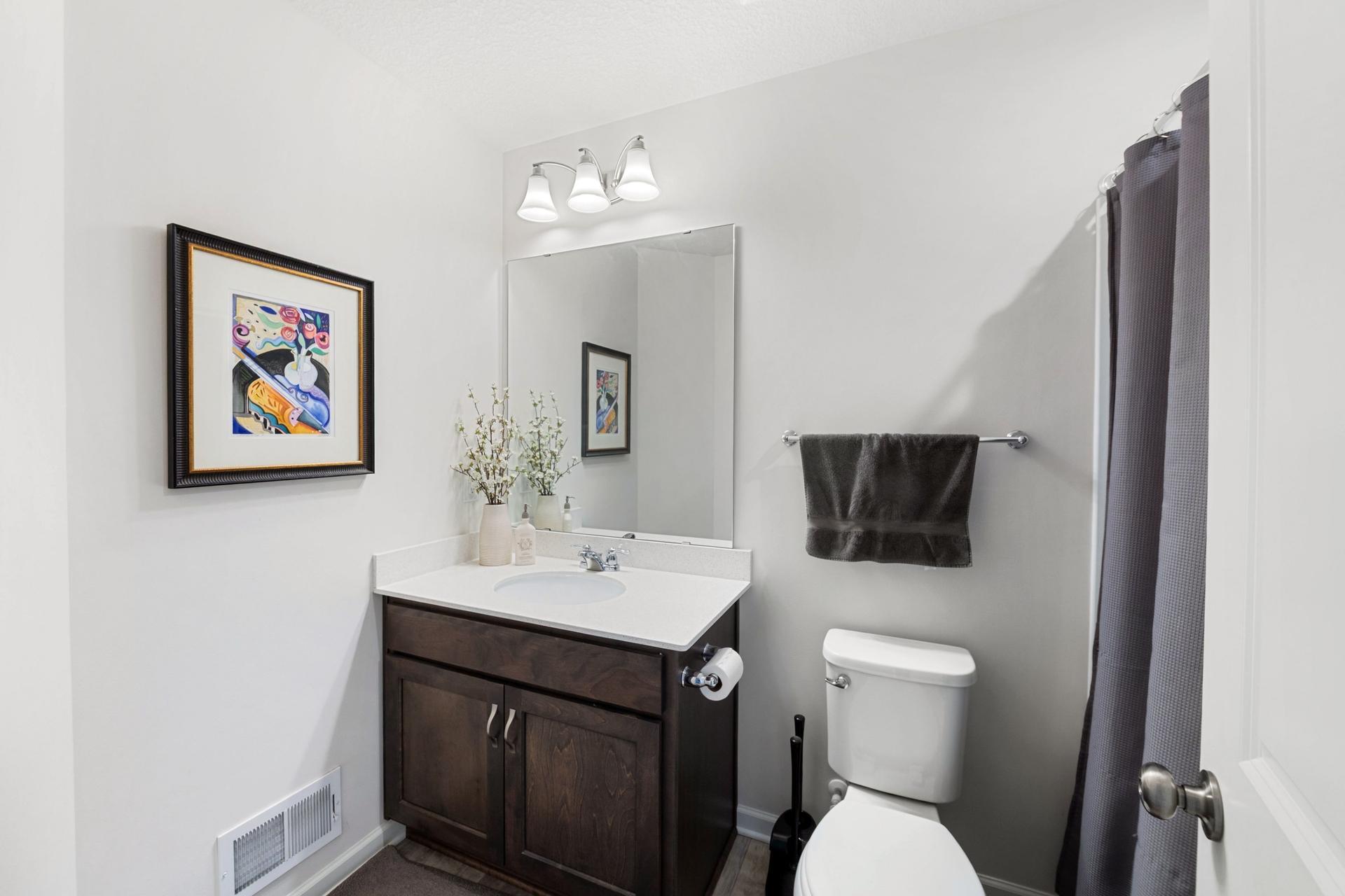 3/4 bathroom