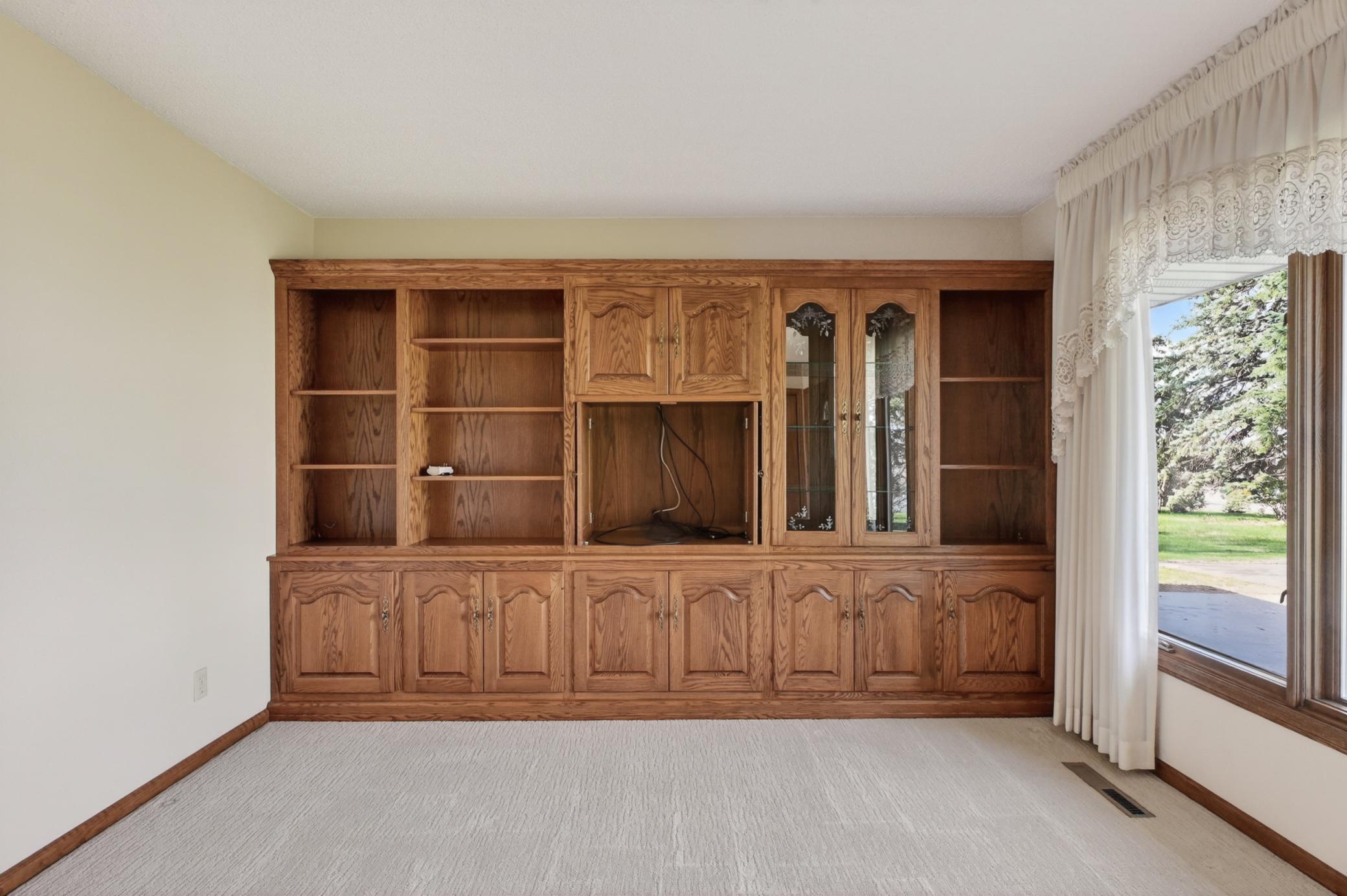 Built in storage