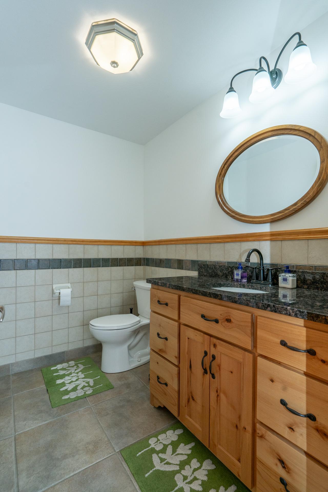 1/2 bath main level