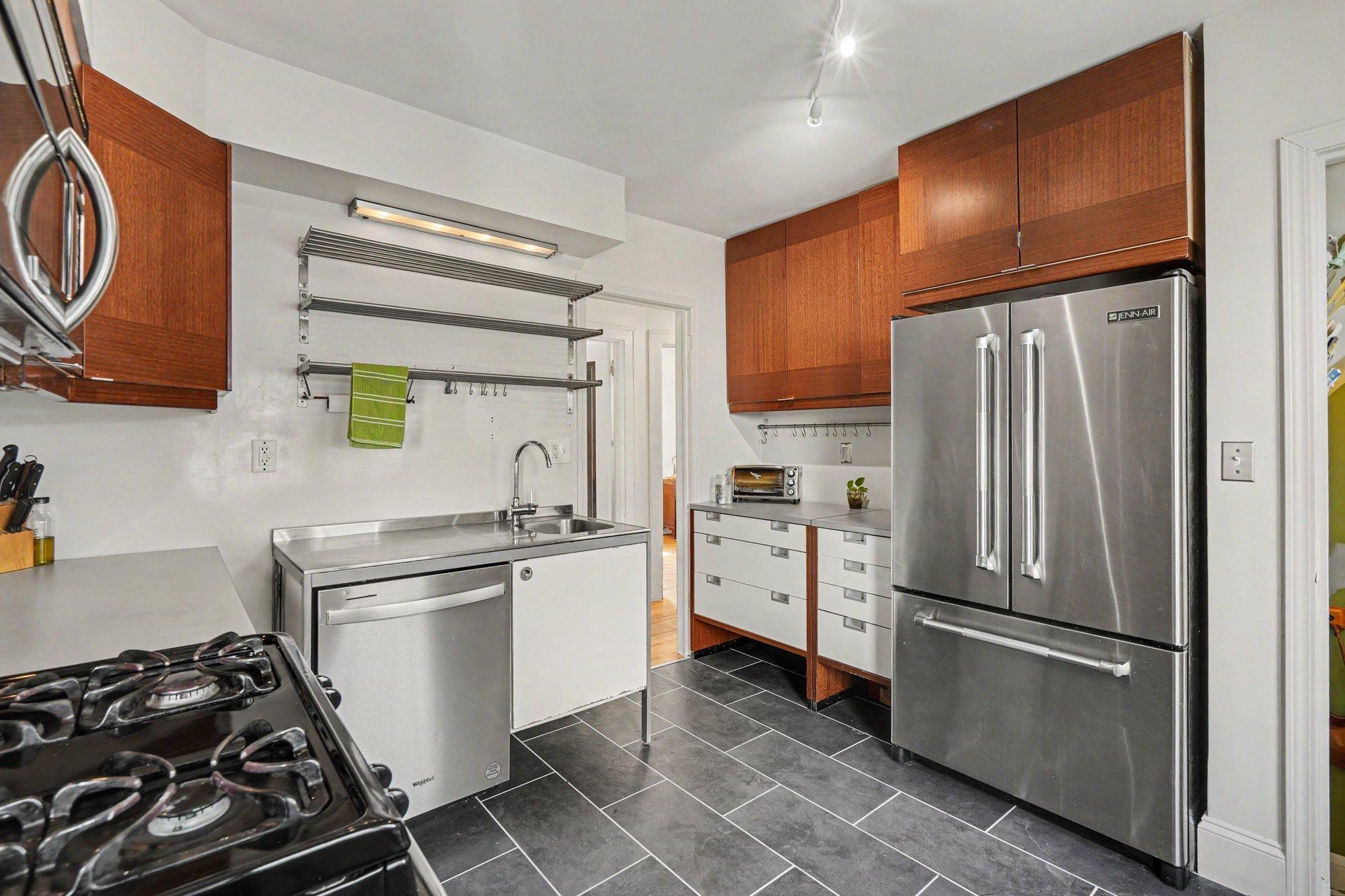 And your newly updated kitchen