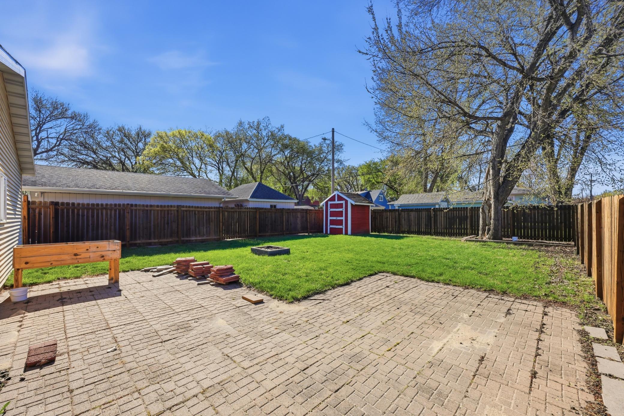 Patio & Shed
