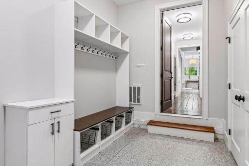 Breezeway Mudroom adds additional storage