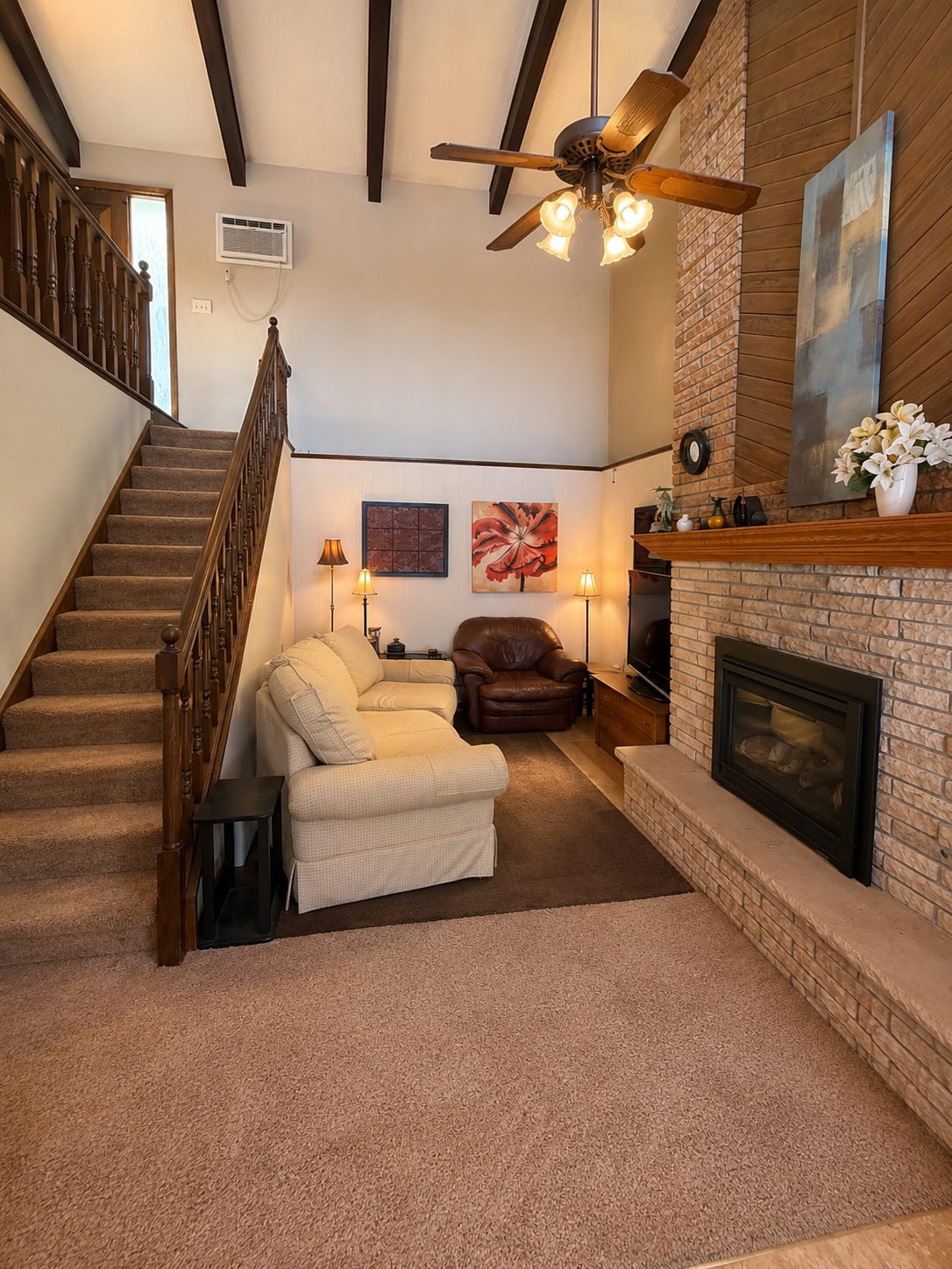 Lower level family room