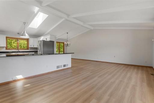 Vaulted ceilings being highlighted again, this is a space you'll love