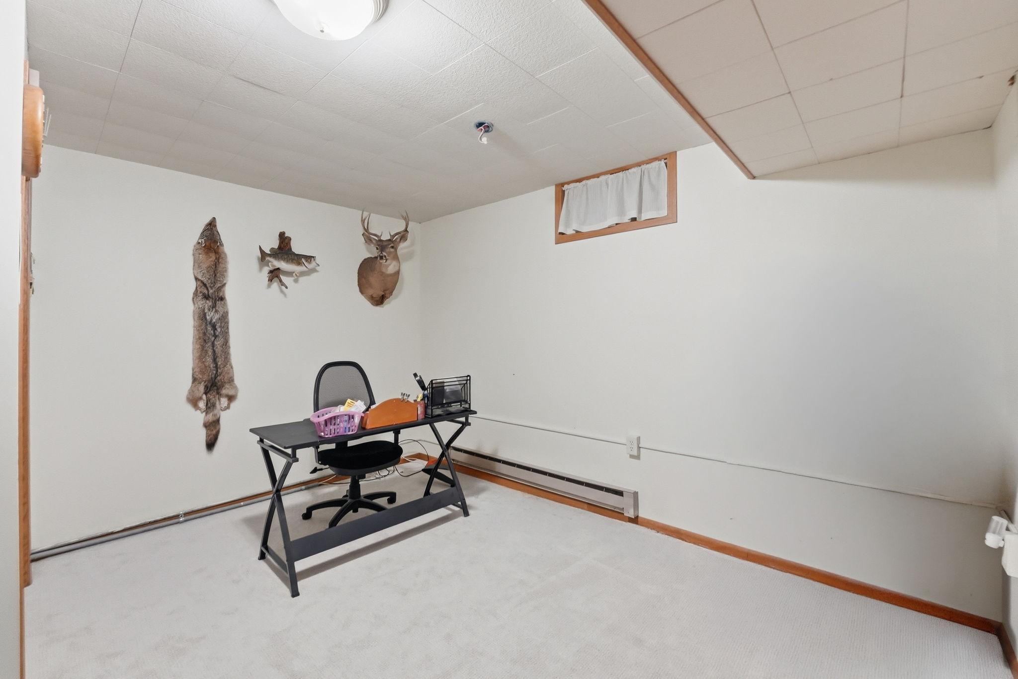 LL Non-conforming bedroom
