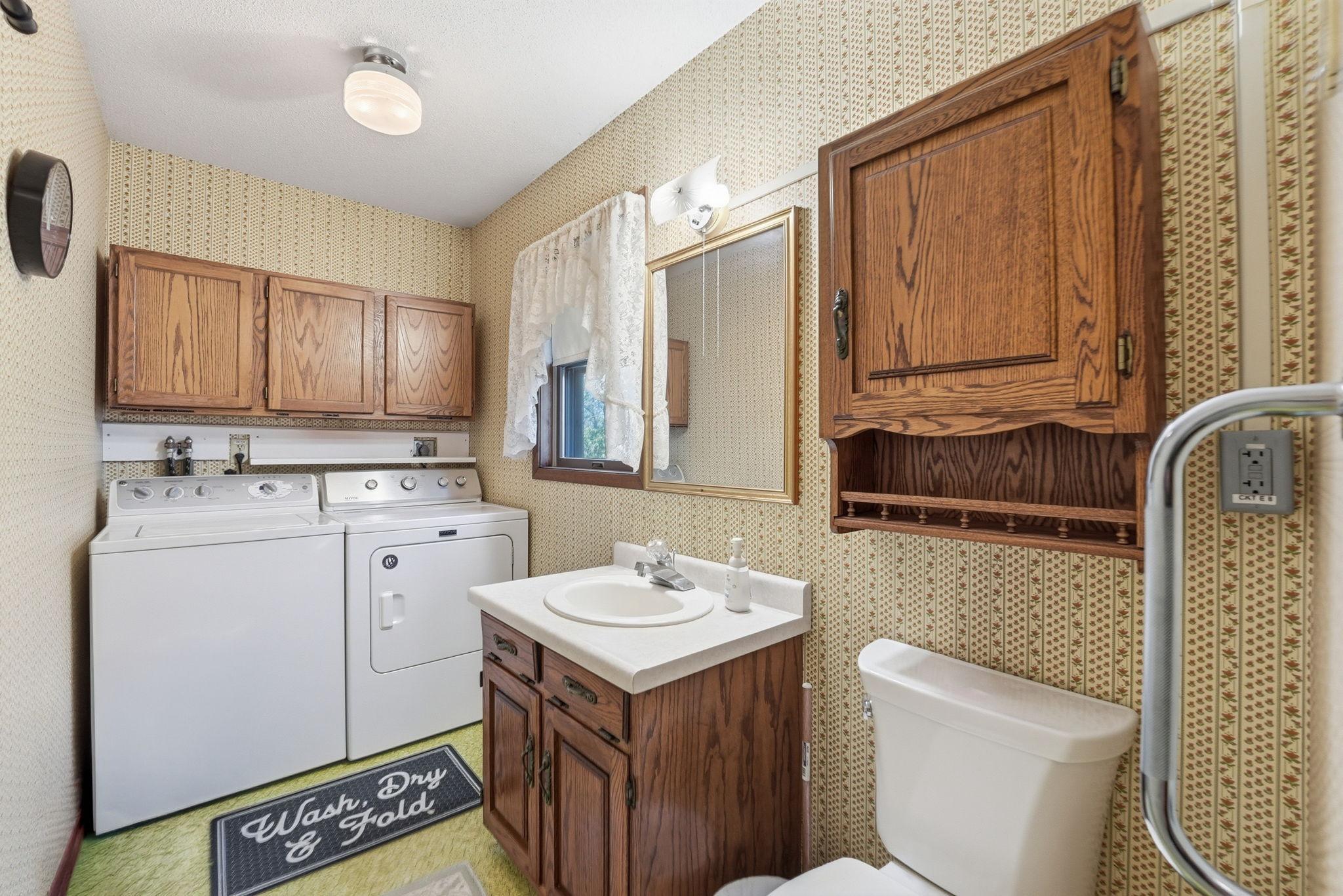 Main floor laundry