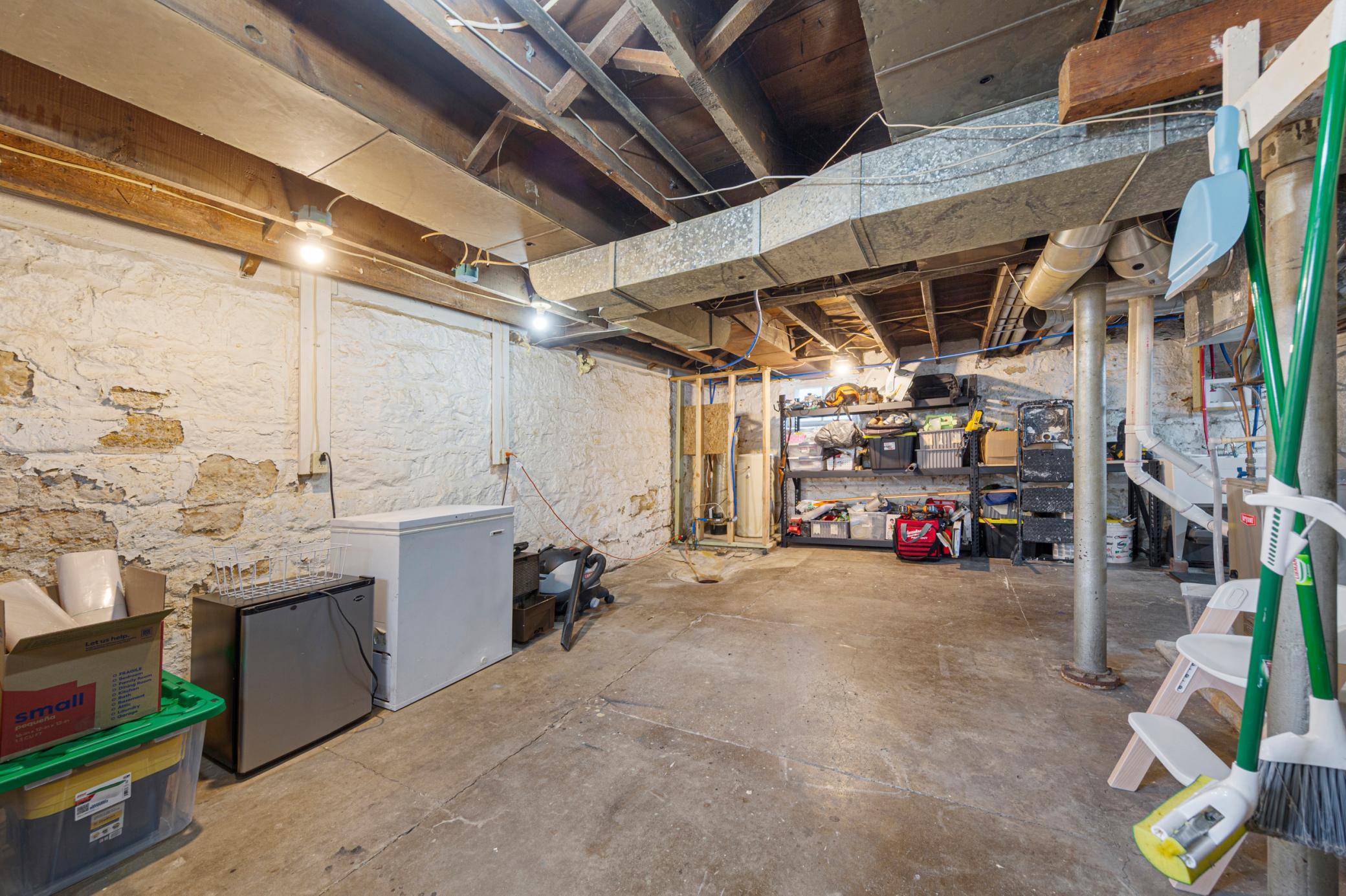 Basement Storage