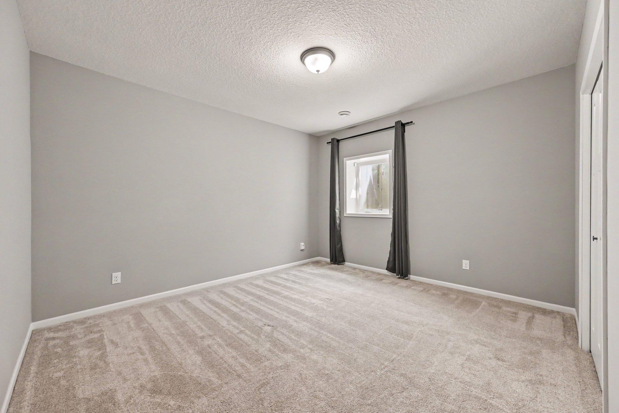 Lower level bedroom