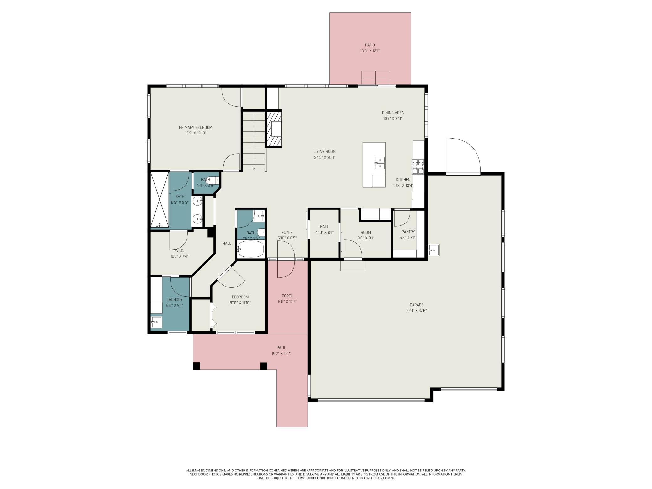 Main level floorplan