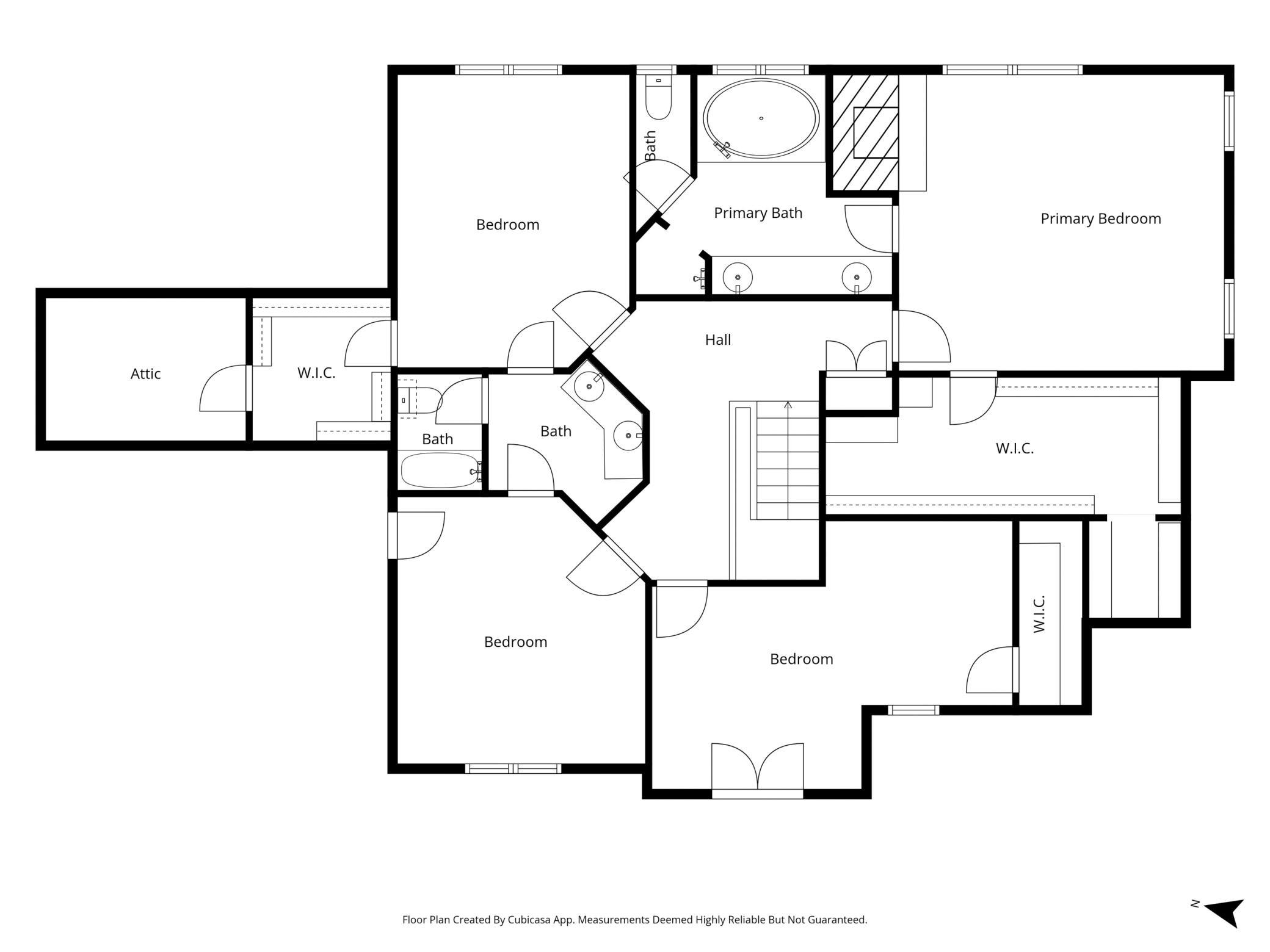 Upper Level Floorplan