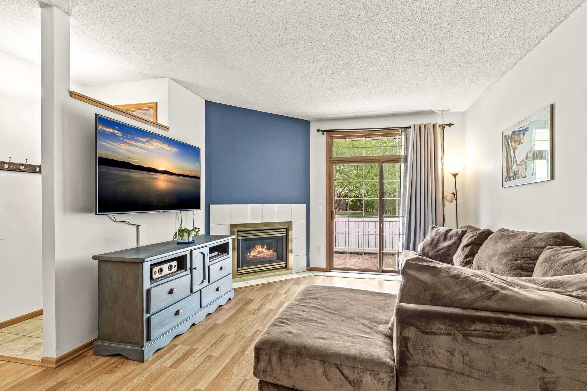 gas fireplace