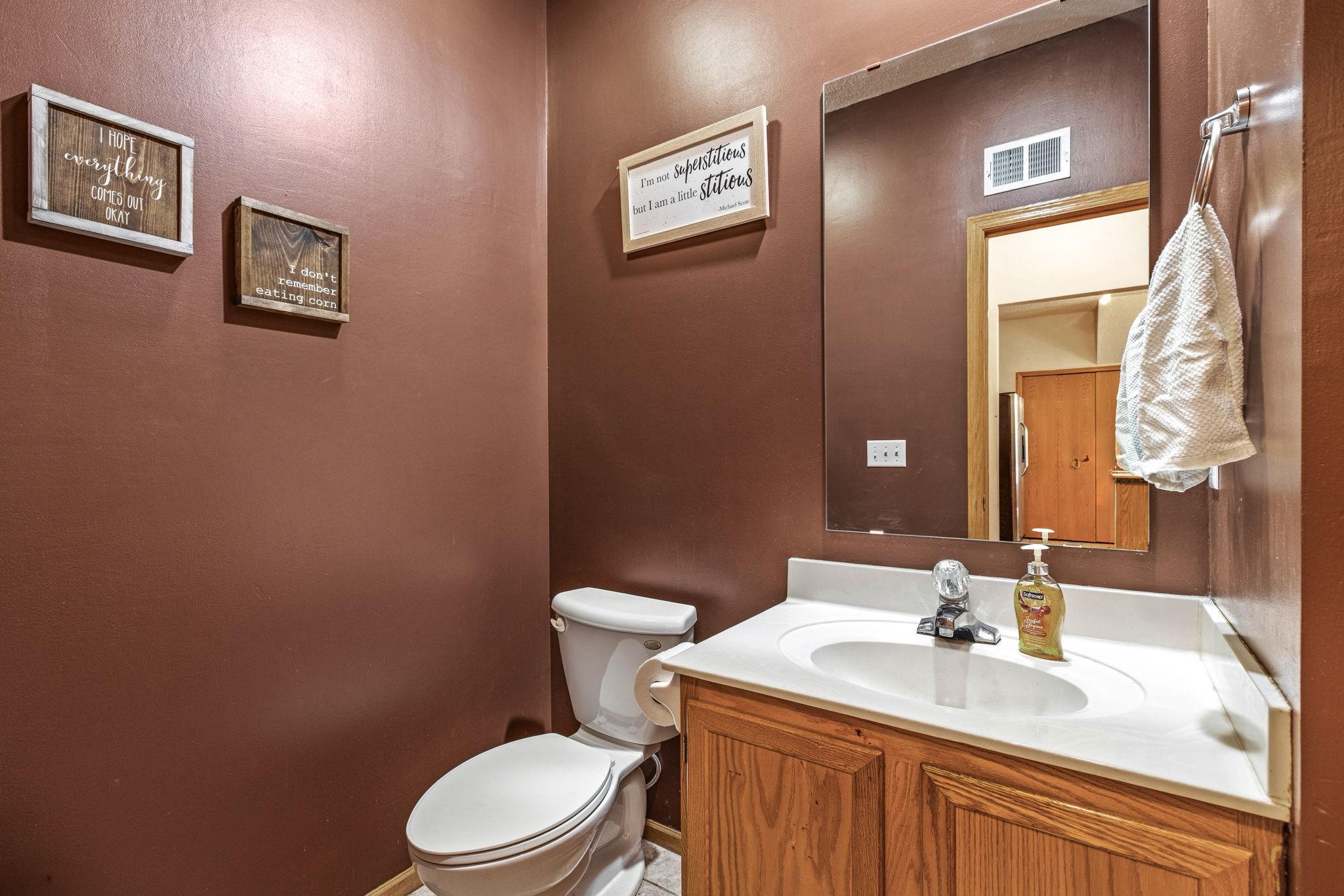 main level bathroom