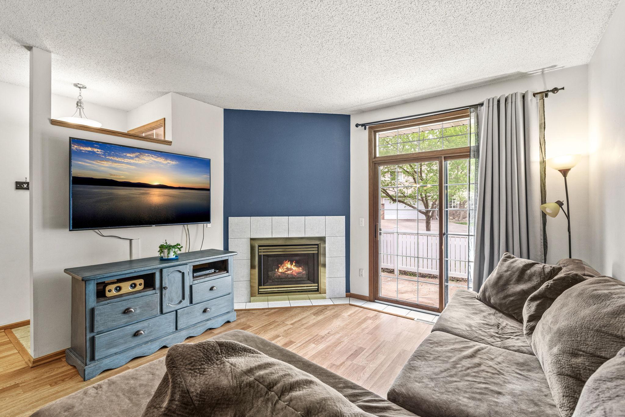 Gas fireplace