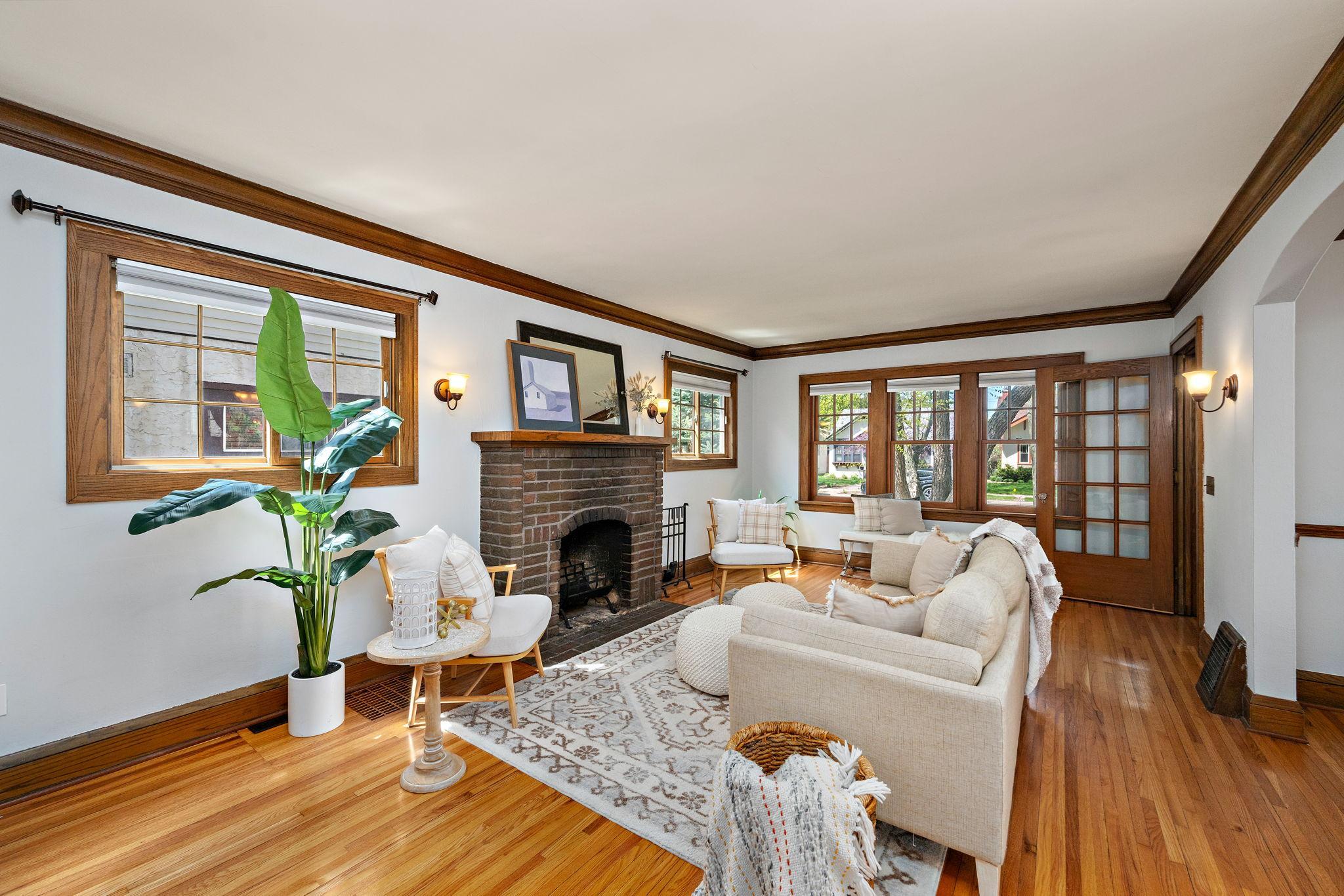 Living Room Abundant Natural Light