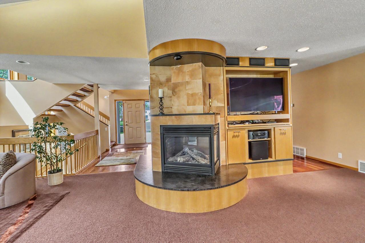 Entry to living room