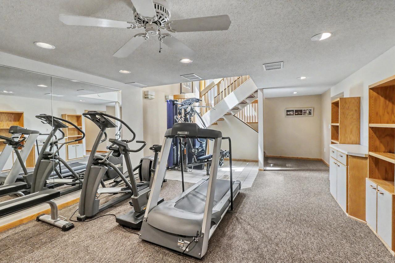 Basement open to main floor