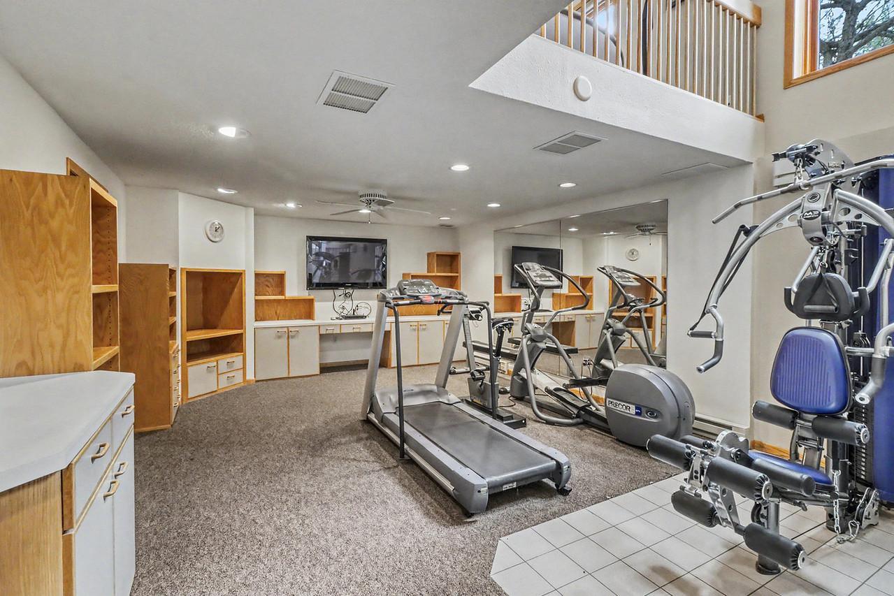 Basement Family Room/ Office /Fitness area