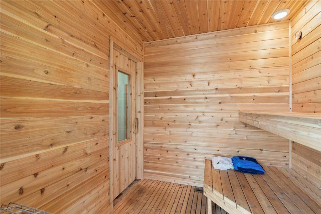 Custom White Cedar Sauna