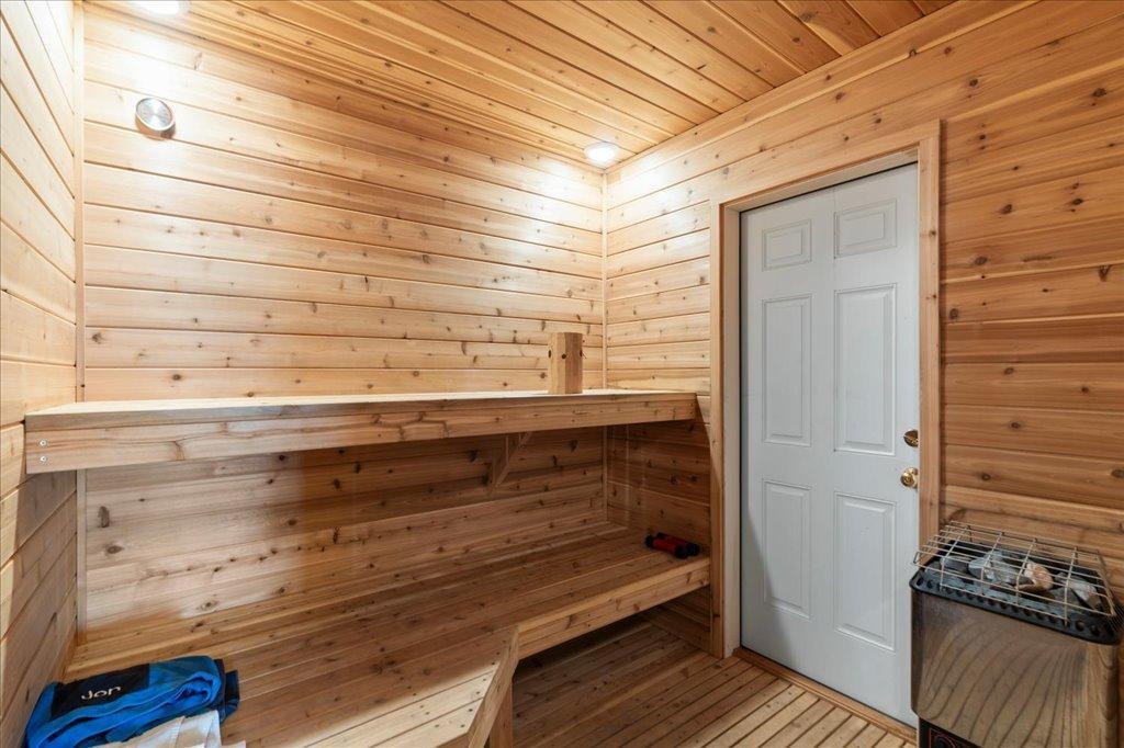 Custom White Cedar Sauna
