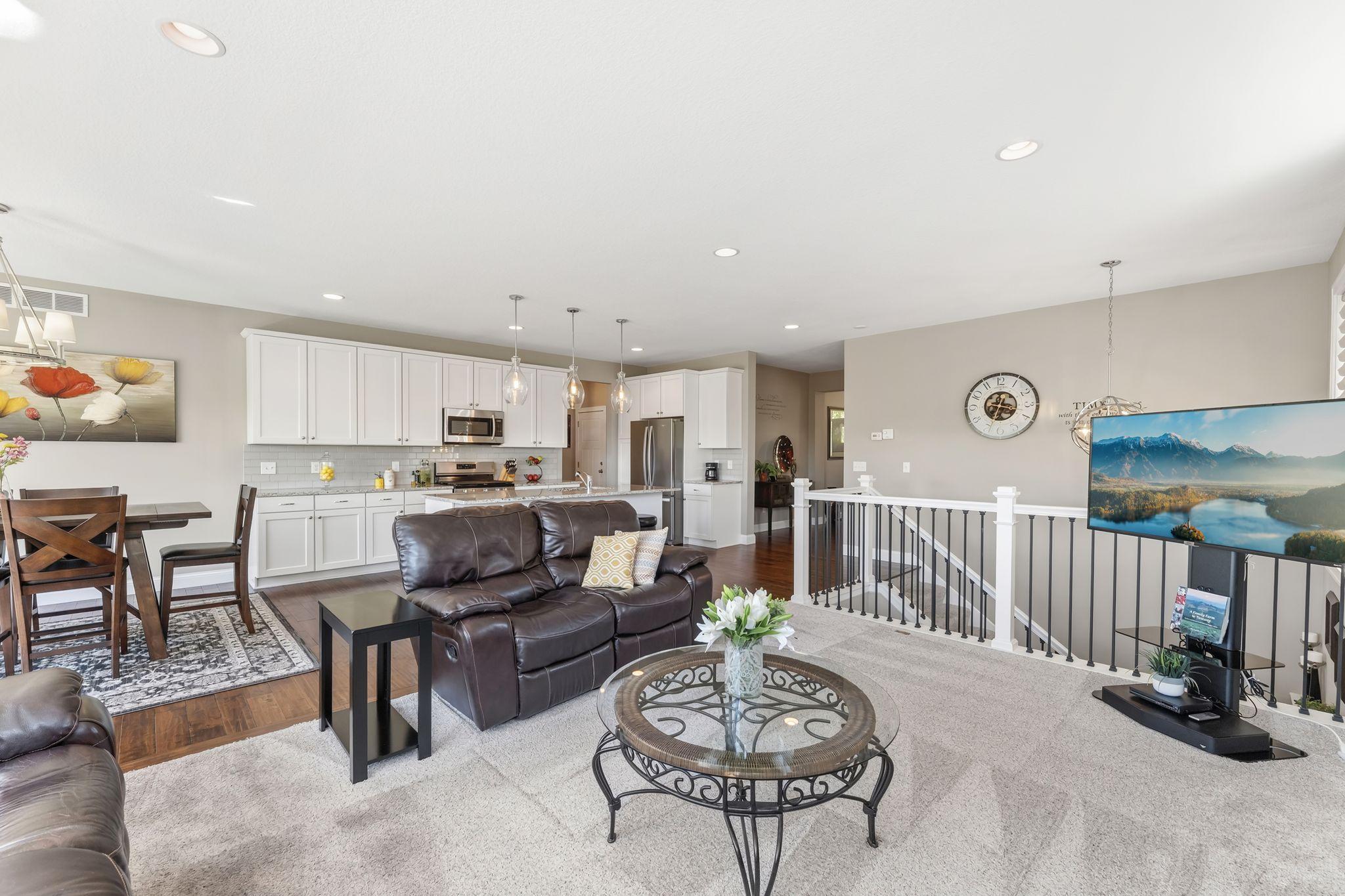 Great room perfect for entertaining
