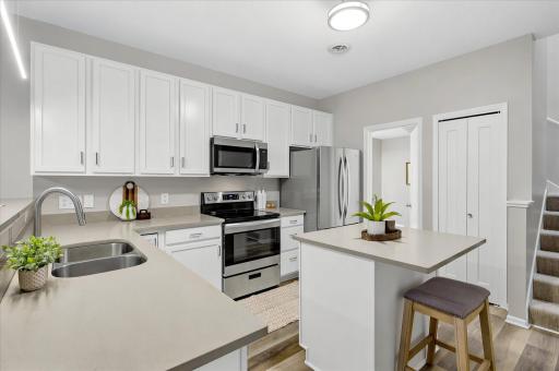 Stylish and functional, this beautifully refreshed kitchen is truly move-in ready, offering the perfect blend of modern updates and practical design.