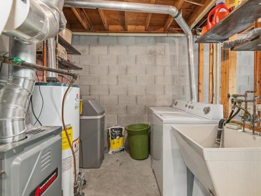 Newer furnace, water heater, water softener. Brand new A/C.