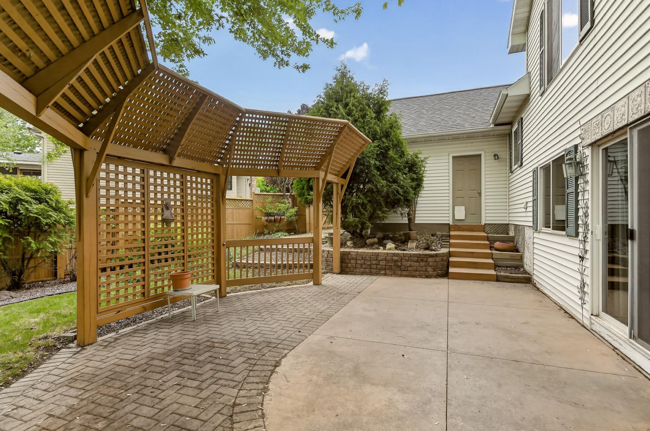 Large Patio area