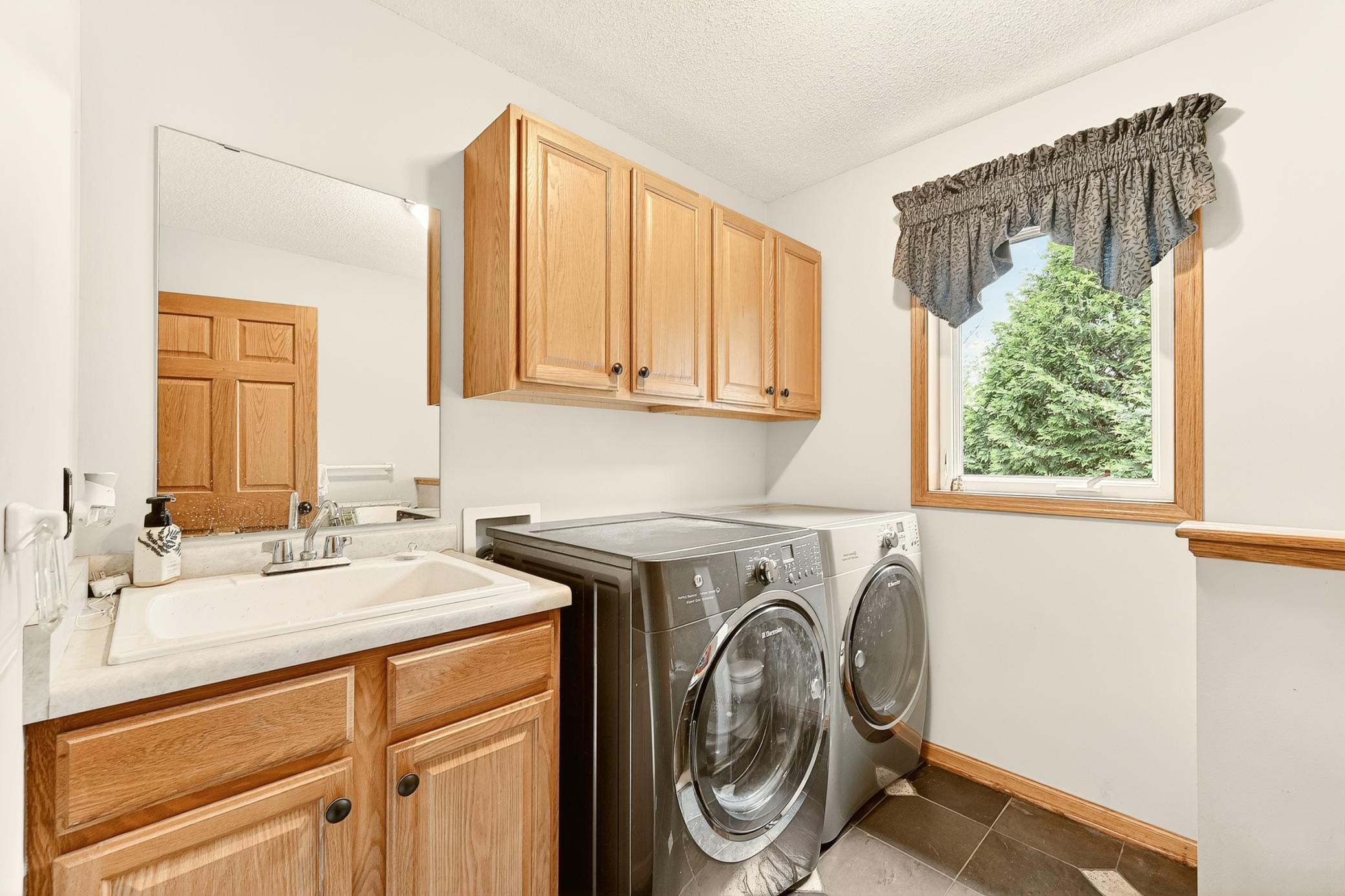 main floor laundry room