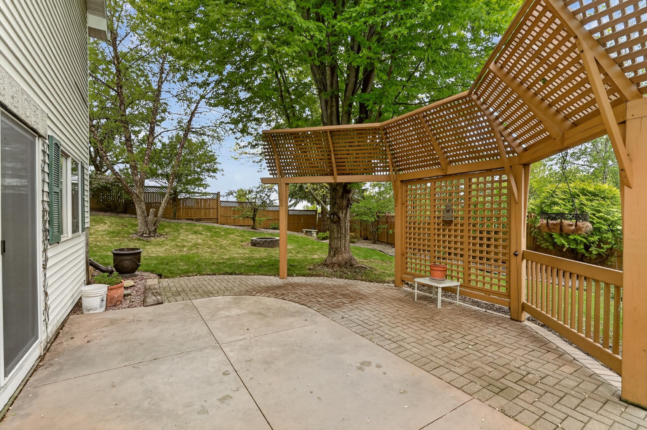Patio area