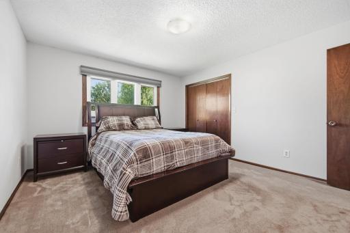 Spacious primary bedroom