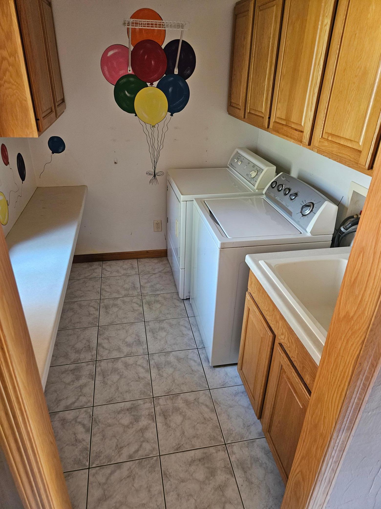 main level laundry room