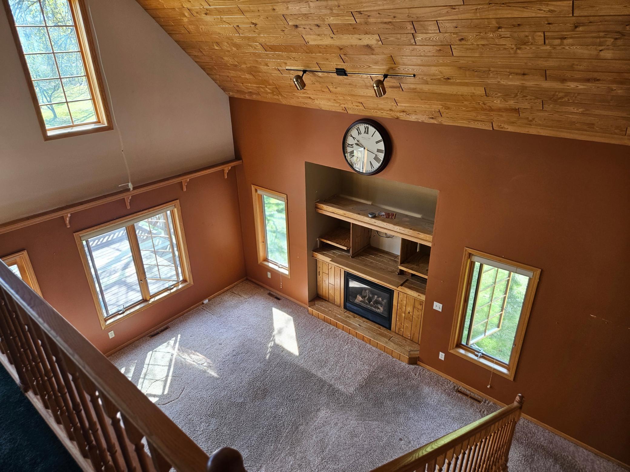 view from balcony/loft