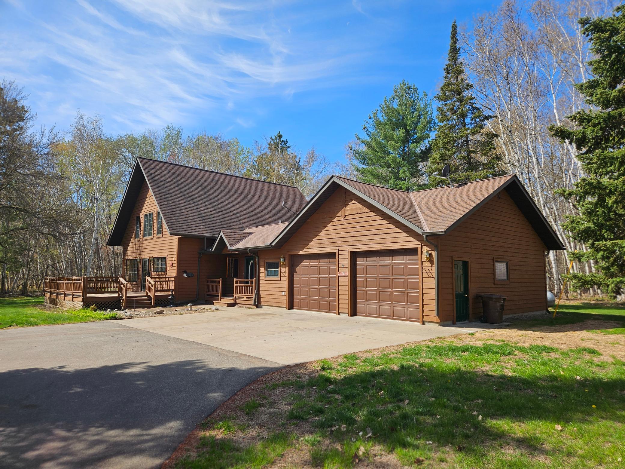 Paved driveway