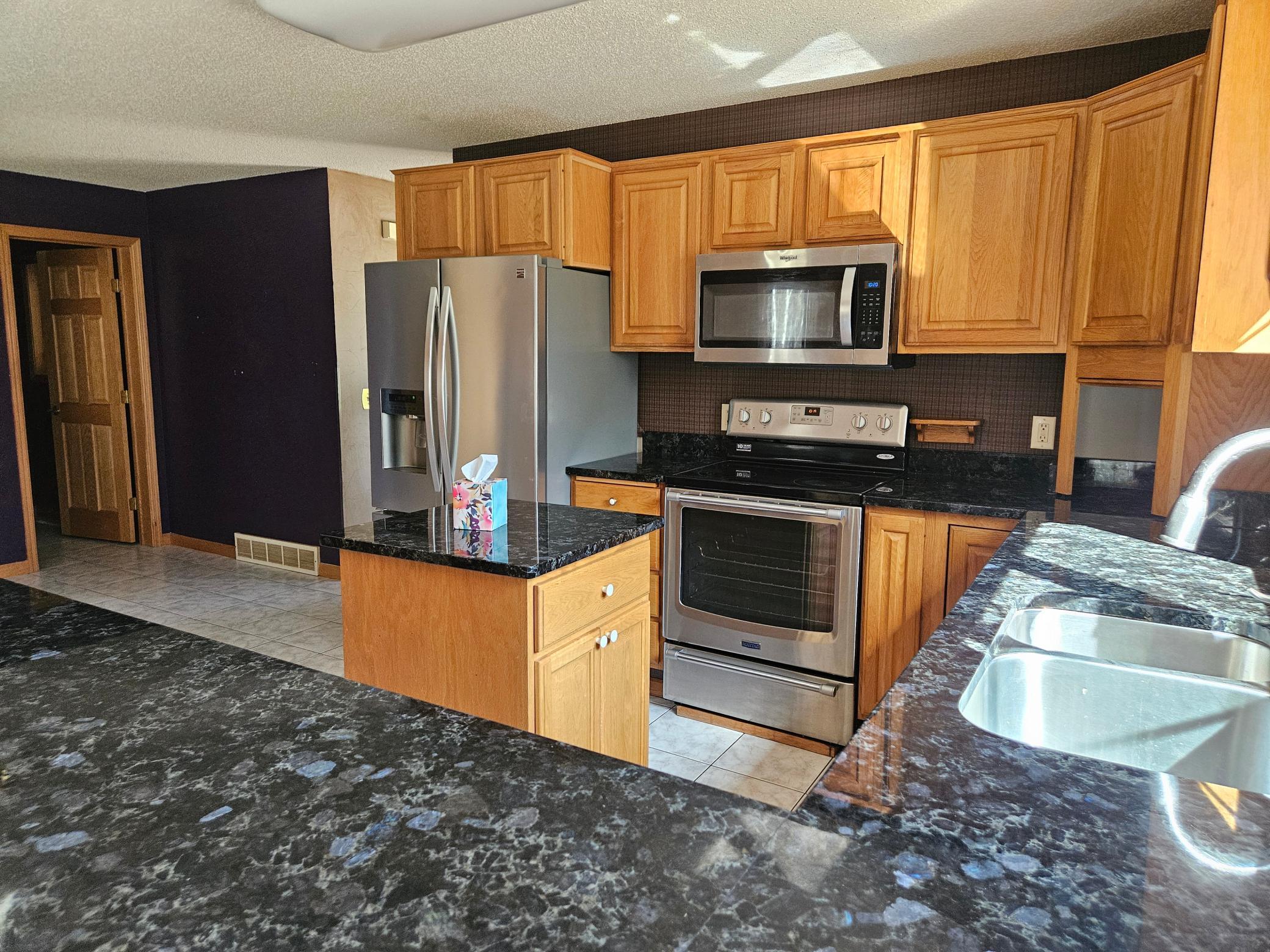 Granite countertops