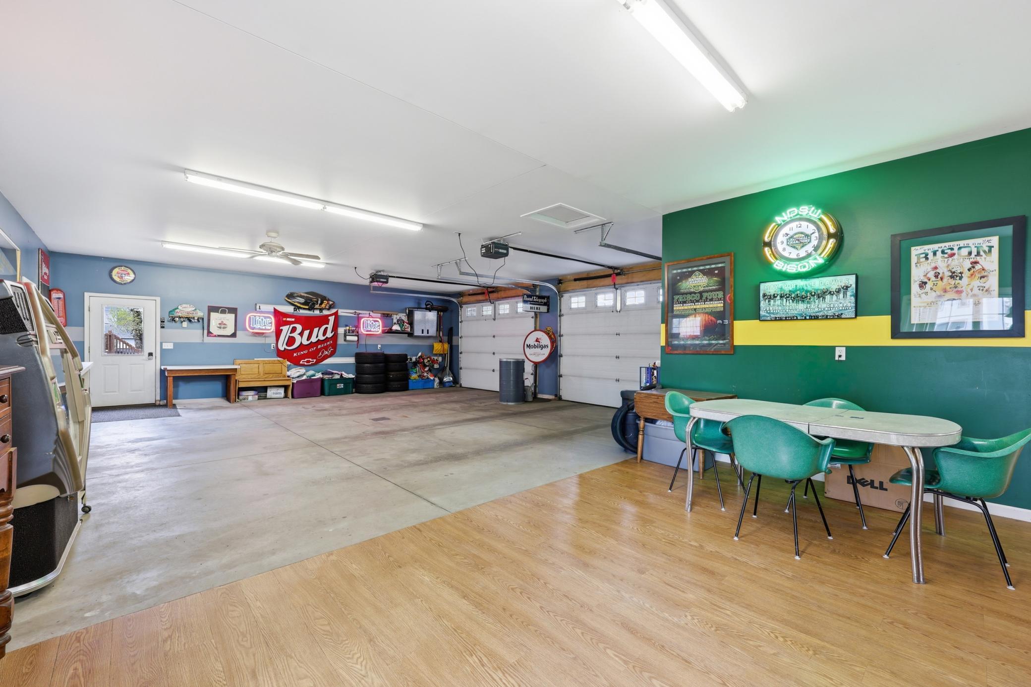 Detached Garage/Shop Interior